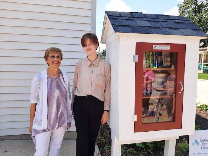Argos Public Library offers a Little Free Library to the community